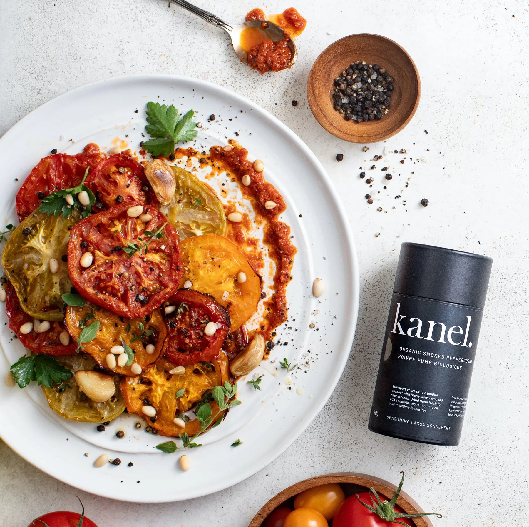 Organic Smoked Peppercorns - Kanel Spices