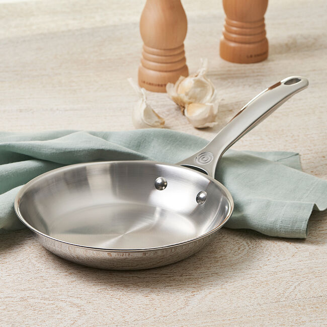 Le Creuset Stainless Steel Signature Fry Pan