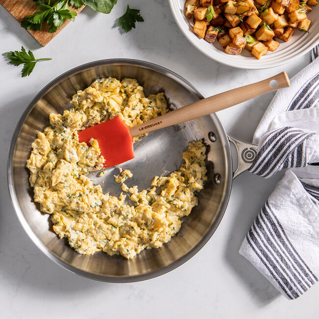 Le Creuset Stainless Steel Signature Fry Pan