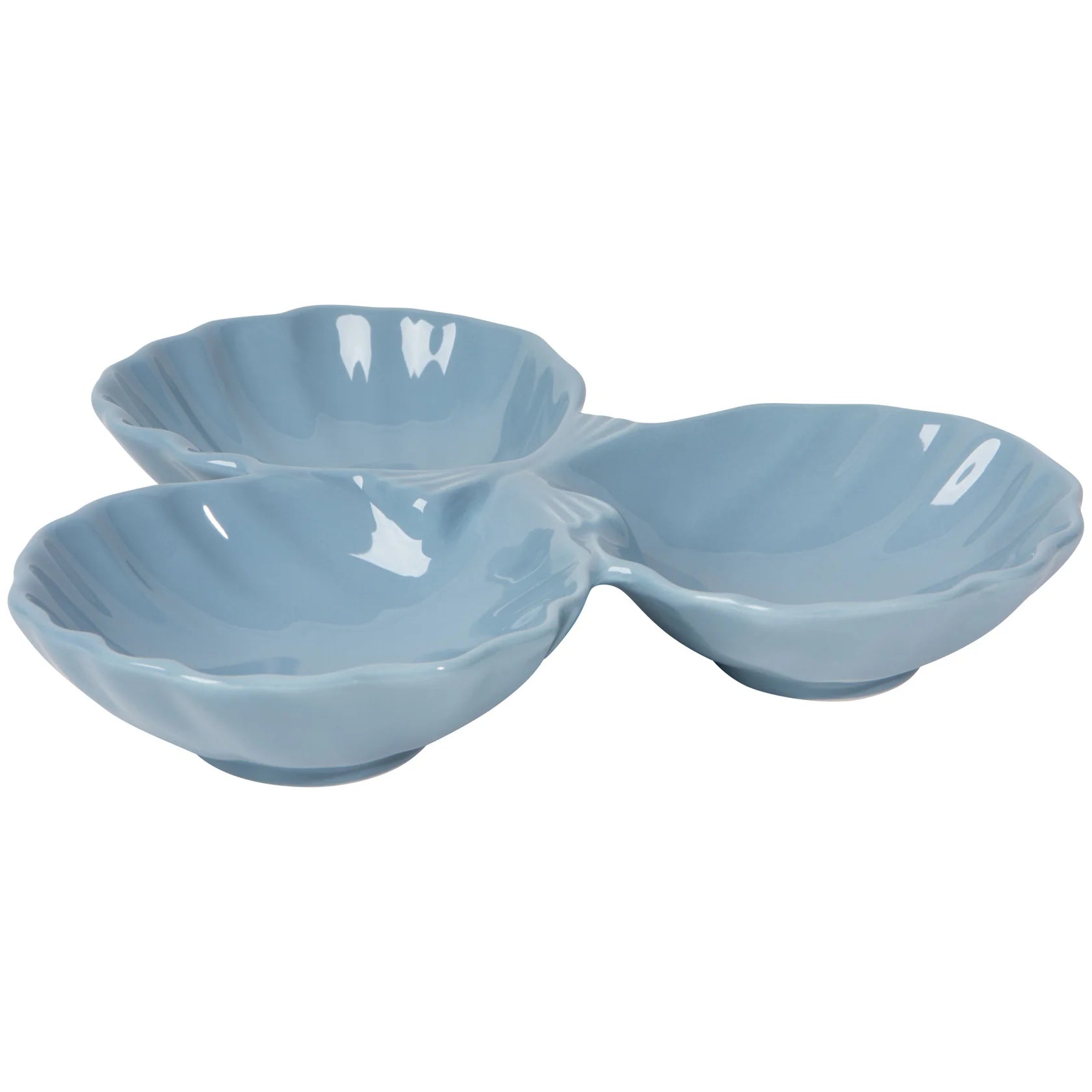 Seashell Divided Dish
