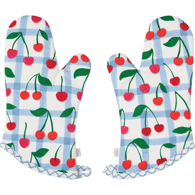 Very Cherry Mitts - Set of 2