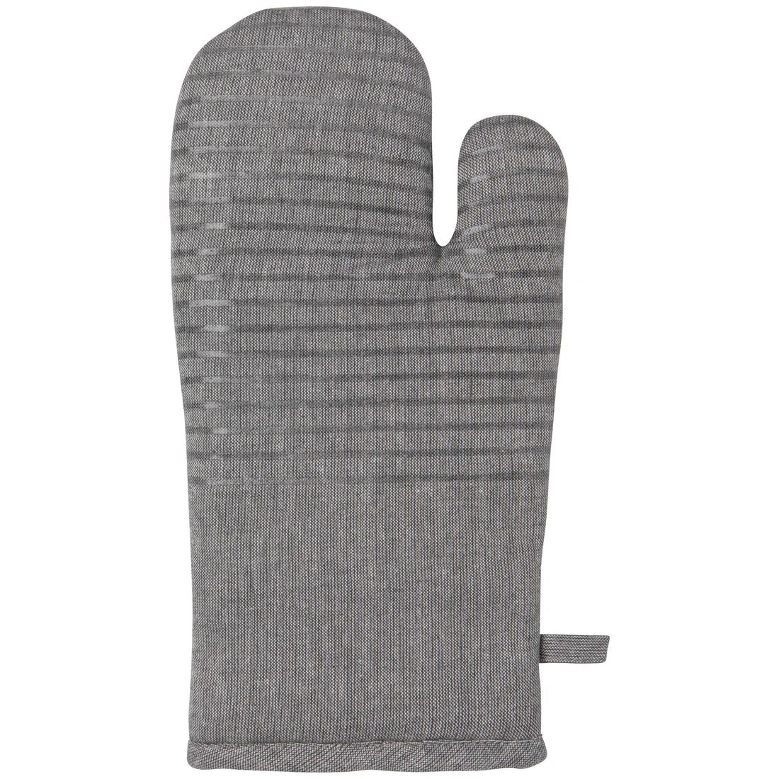 Slate Silicone-Cotton Oven Mitt