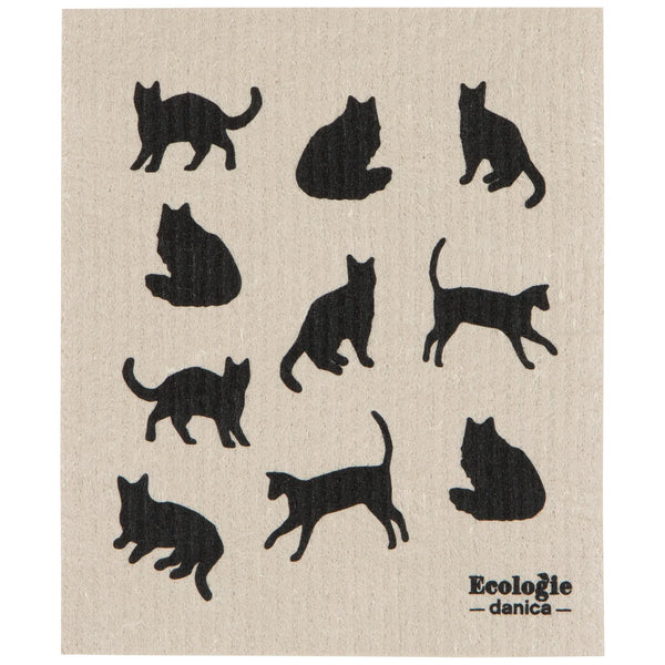 Cat Collective Swedish Dishcloth