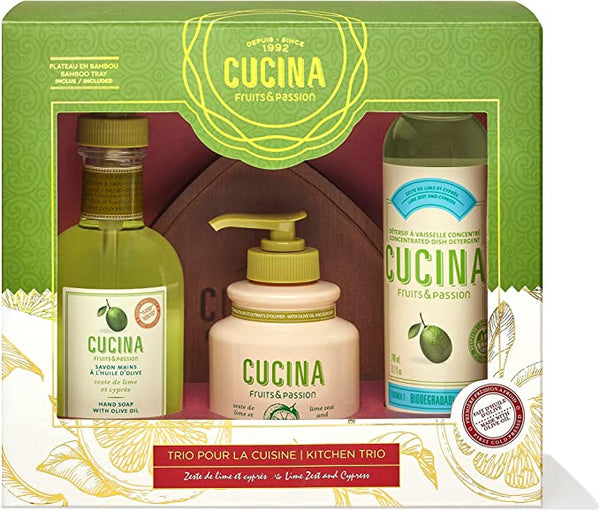 Cucina Fruits & Passion Kitchen Trio Lime & Cypress