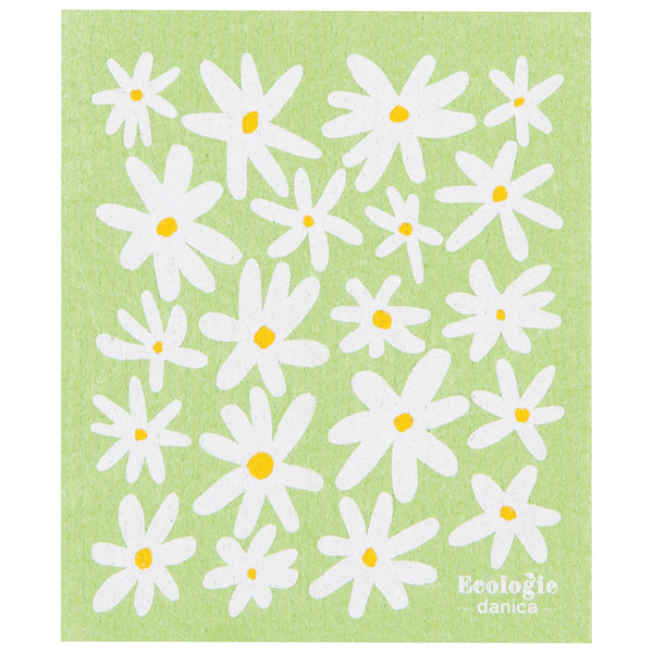 Daisies Swedish Sponge Cloth