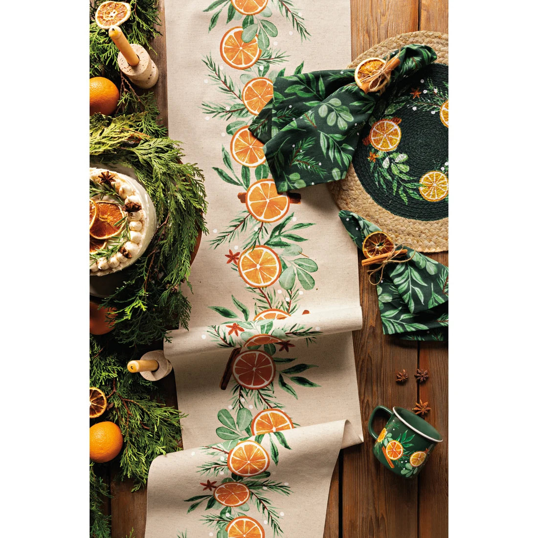 Cedar & Citrus Napkins - Set of 4