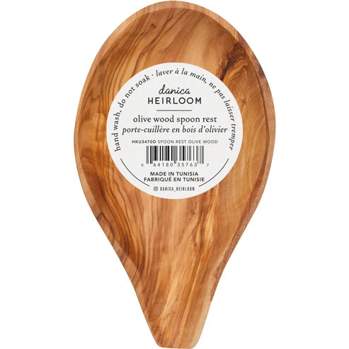 Olive Wood Spoon Rest