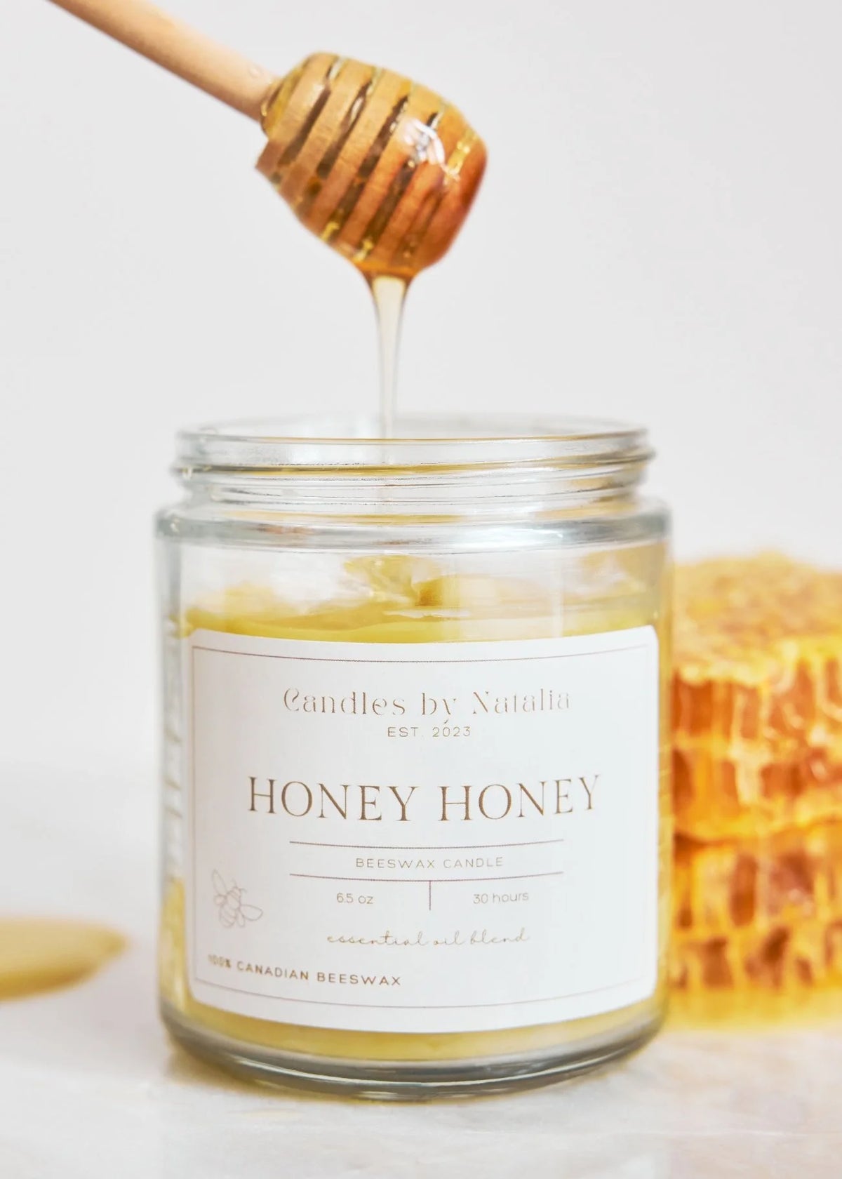 Beeswax Candles - 100% Canadian