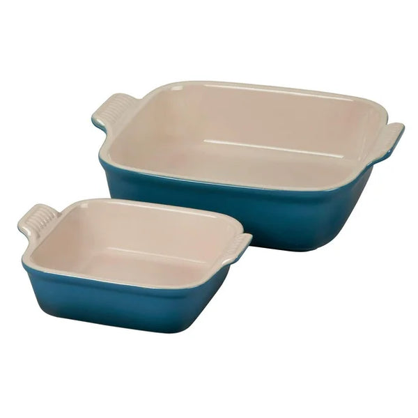 Le Creuset Square Baking Dishes - Set of 2