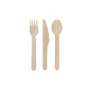 iEco Compostable Birch Cutlery Combo 48pc