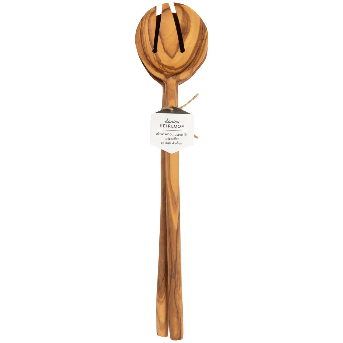 Olive Wood Salad Servers - Set of 2