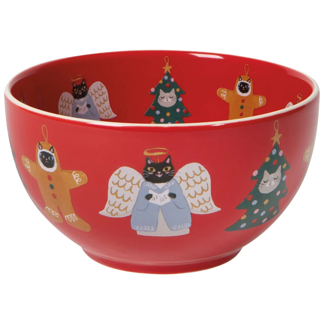 Bauble Cats Christmas Bowls