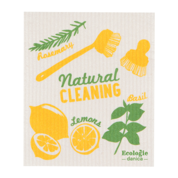 Natural Cleaning Swedish Sponge Cloth