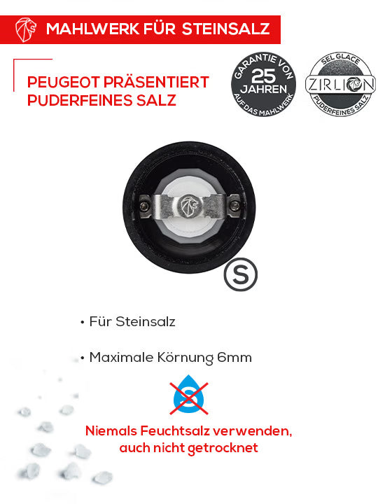 Peugeot U'Select Rechargeable Electric Salt Mill - 6