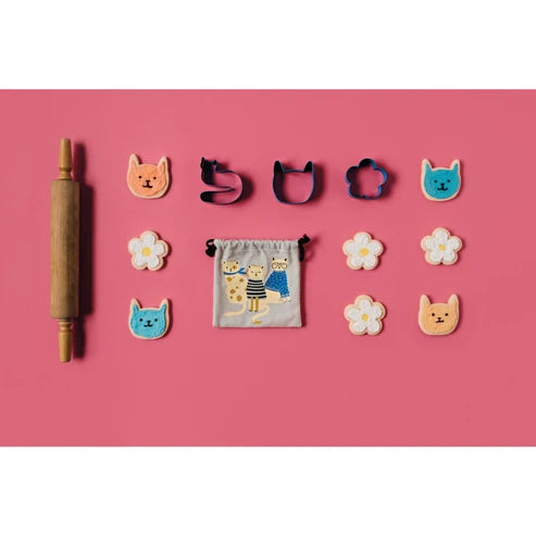 Feline Fine Cookie Cutters - Set of 3