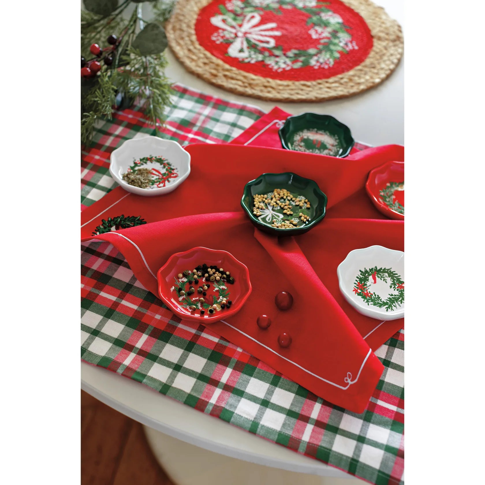Wreaths Braided Placemat