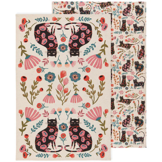 Catbloom Dishtowels - Set of 2