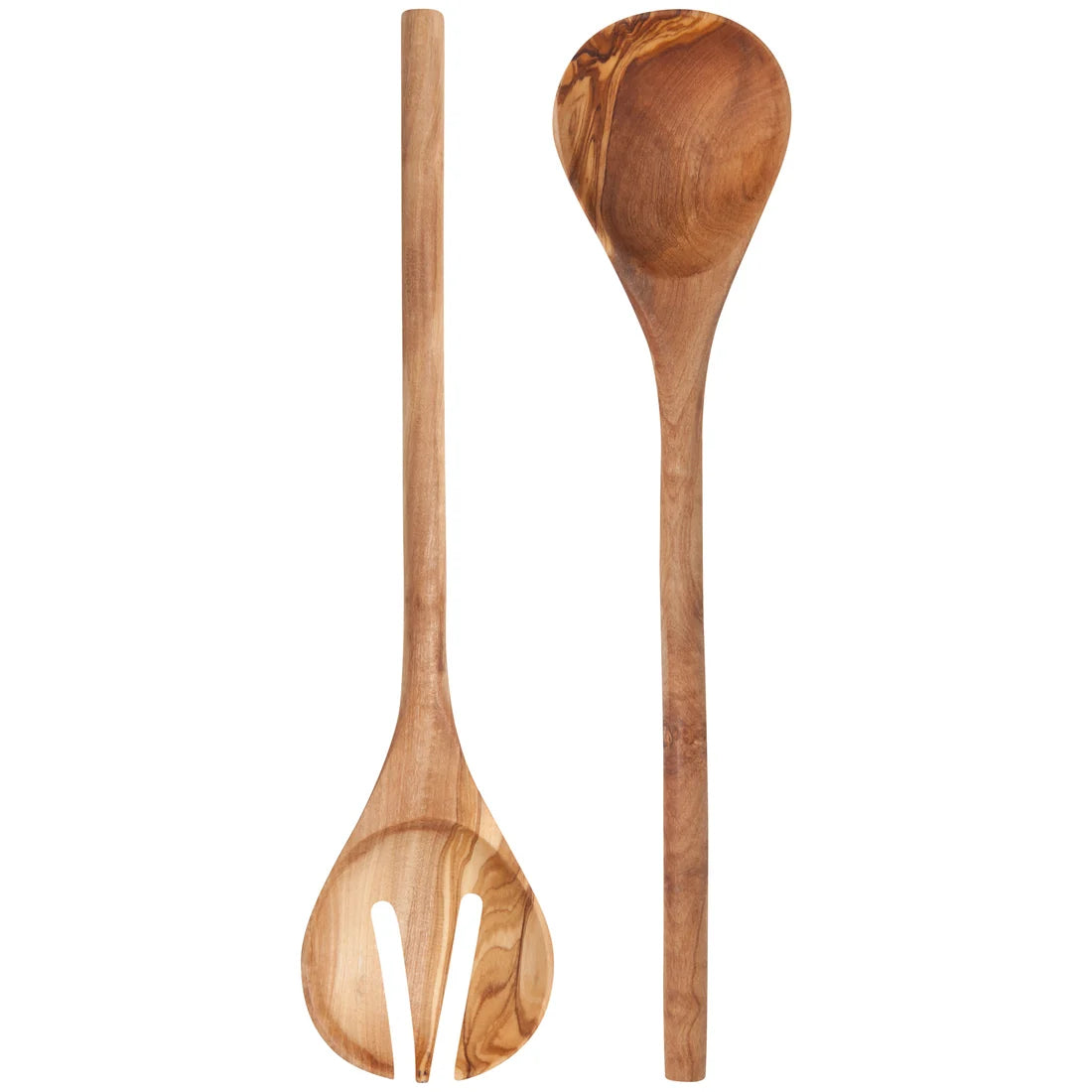 Olive Wood Salad Servers - Set of 2