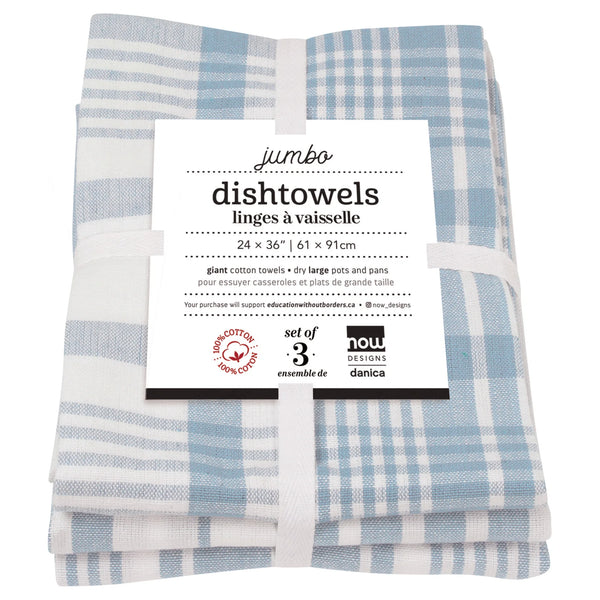 Jumbo Tea Towels - Set of 3
