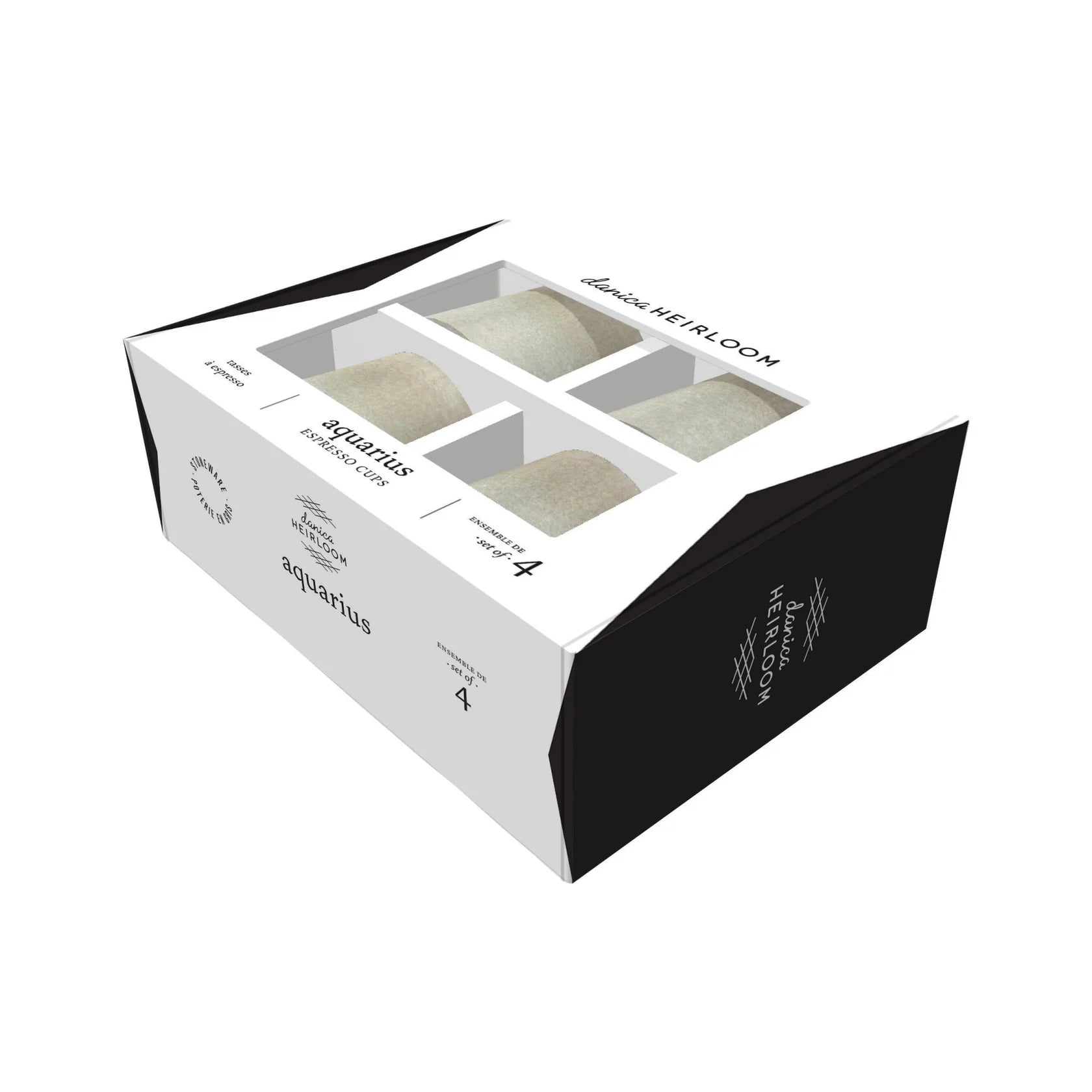 Aquarius Sage Espresso Cups - Set of 4