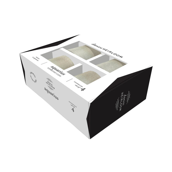 Aquarius Sage Espresso Cups - Set of 4