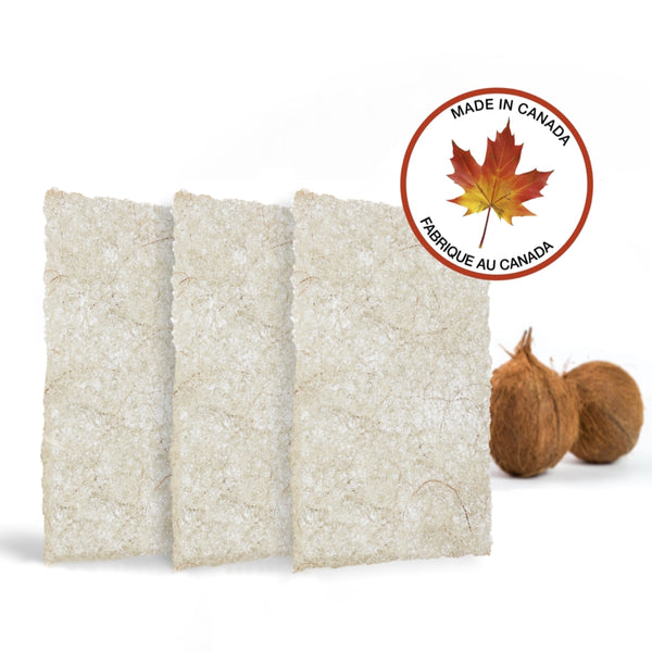 Coconut Scour Pads - Made in CANADA