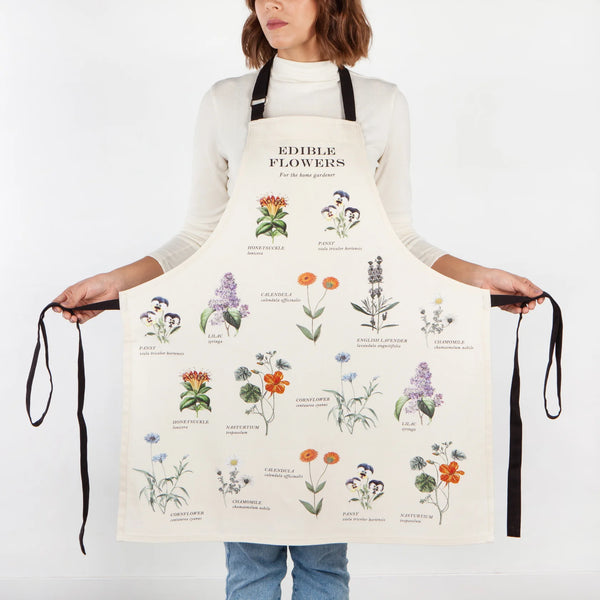 Edible Flowers Apron