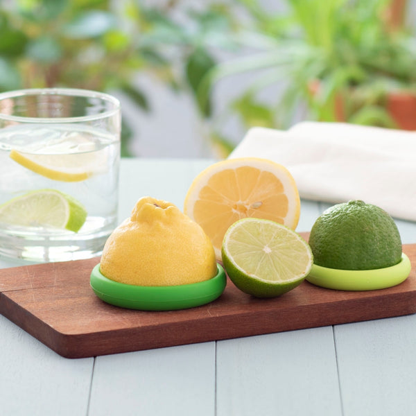 Citrus Silicone Food Savers - Set of 2