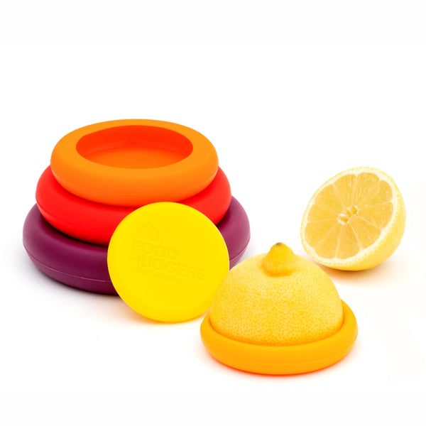 Assorted Silicone Food Savers - Set of 5