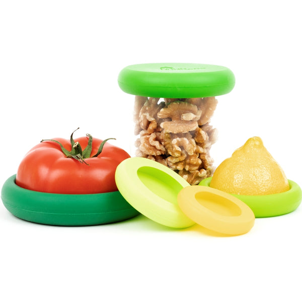 Citrus Silicone Food Savers - Set of 2