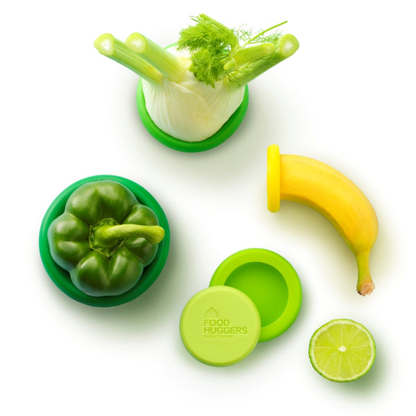 Citrus Silicone Food Savers - Set of 2