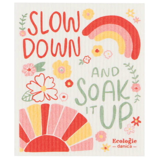 Slow Down Swedish Sponge Cloth