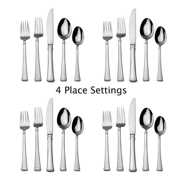 Mikasa Harmony 20 Piece Flatware Set