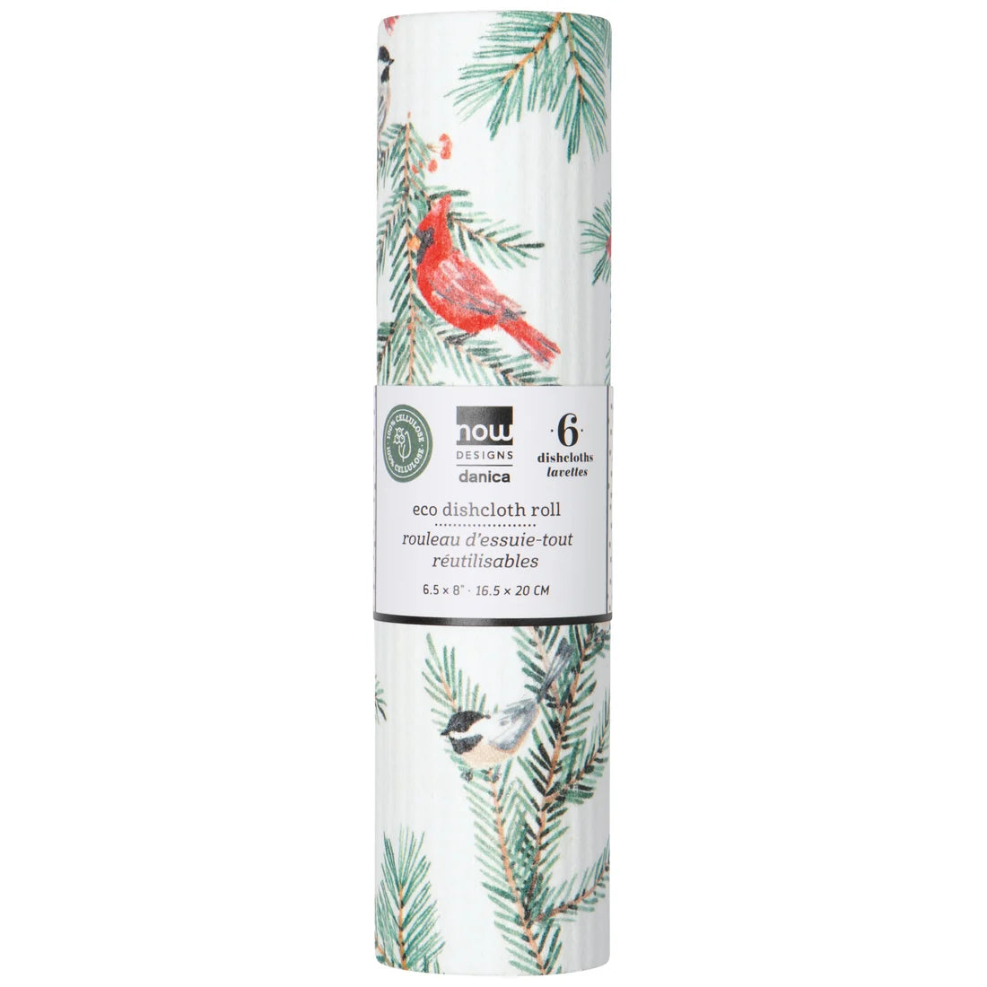 Winter Wonders Christmas Eco Dishcloth Roll