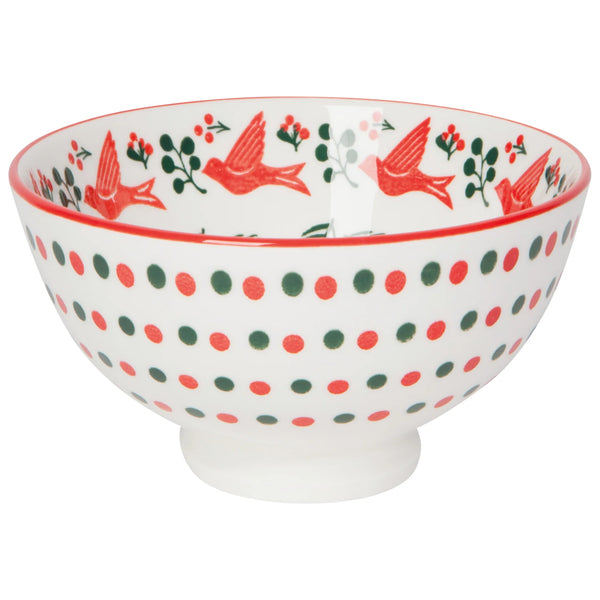 Winterberry Stamped Bowl - 4 Inch
