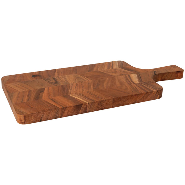 Acacia Chevron Serving Paddle - 20 in