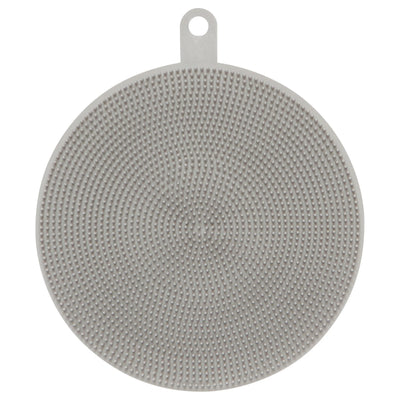 Scrub Bub Fog Gray Silicon Scrubber