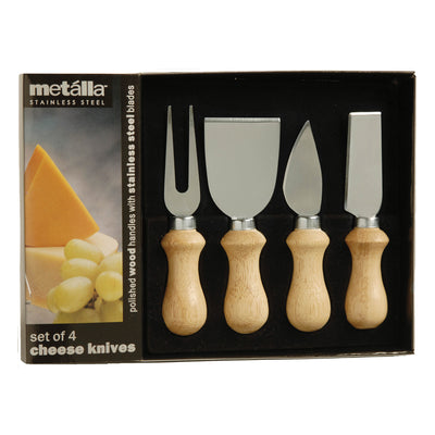 Set of 4 Cheese Knives