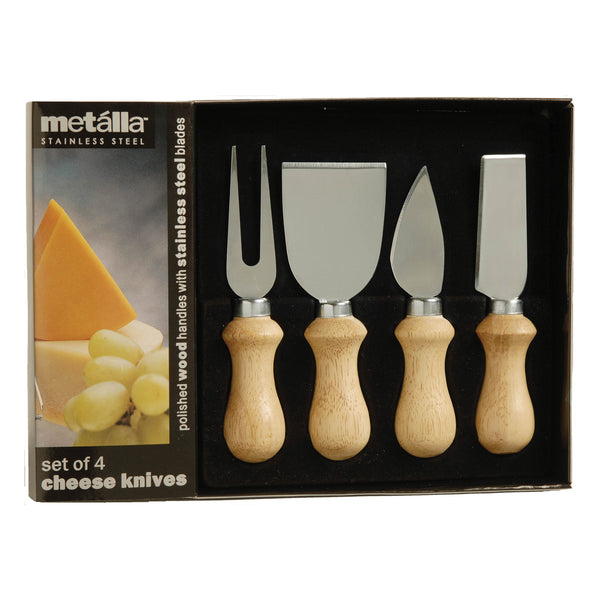 Set of 4 Cheese Knives