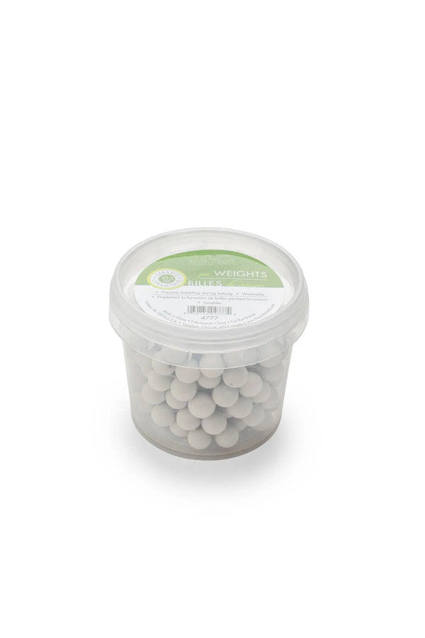 Ceramic Pie Weights with Storage Container