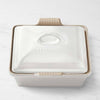 Le Creuset Stoneware Square Covered Baker - 1.7 Qt