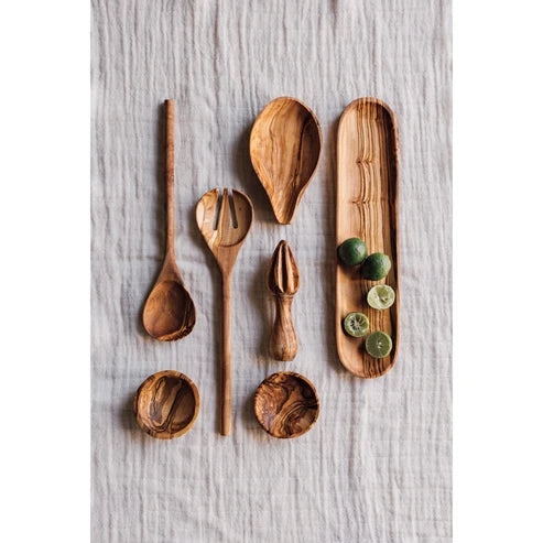 Olive Wood Salad Servers - Set of 2