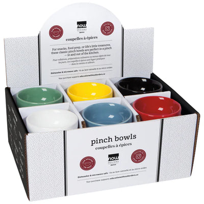 Color Center Pinch Bowls