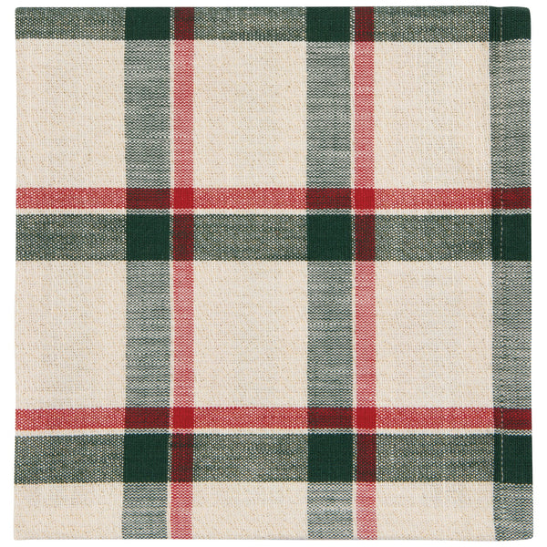 Noel Plaid Christmas Napkins - Set of 4