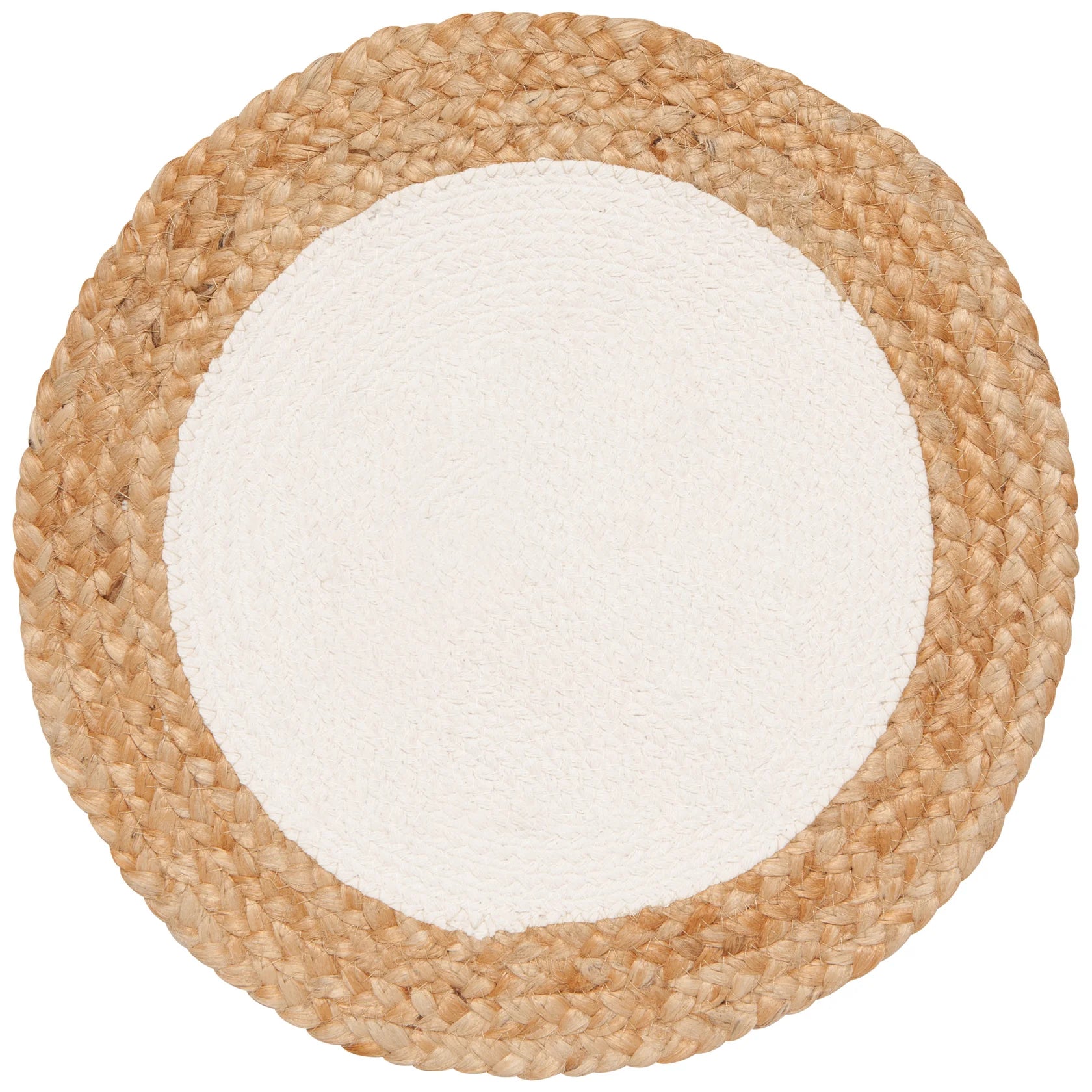 Bees & Blooms Braided Round Placemat