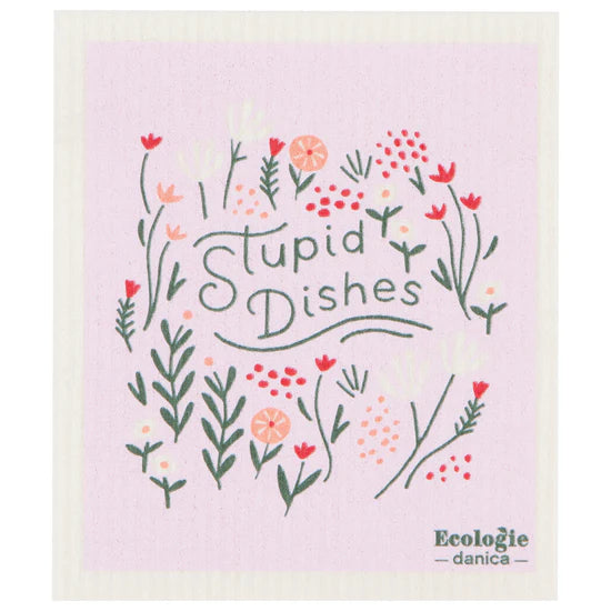Stupid Dishes Swedish Sponge Cloth