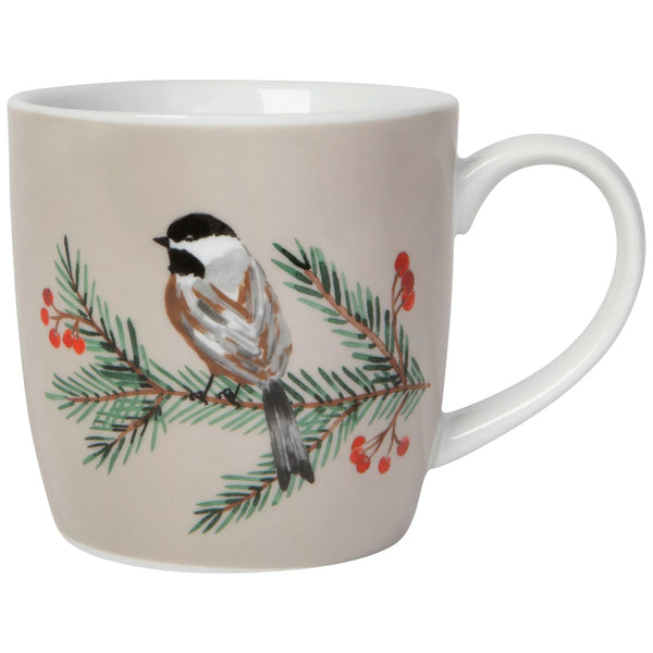 Birds & Boughs Christmas Mug