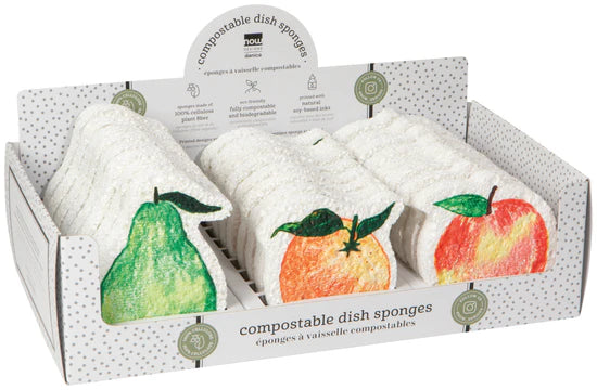 Locally Grown Compostable Sponge