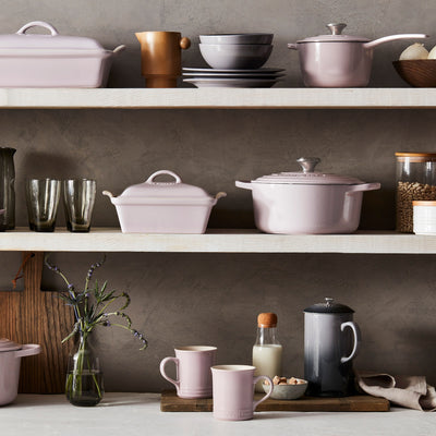 Le Creuset Stoneware Square Covered Baker - 1.7 Qt