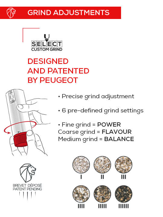 Peugeot U’Select Rechargeable Electric Pepper Mill - 6